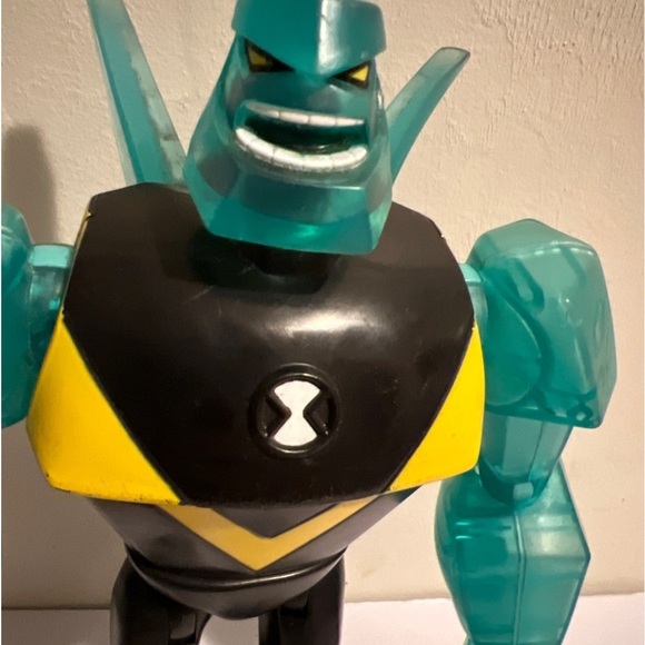 Diamond Head Ben 10-action Figure 10’ Playmates Cartoon Network - Picture 3 of 7